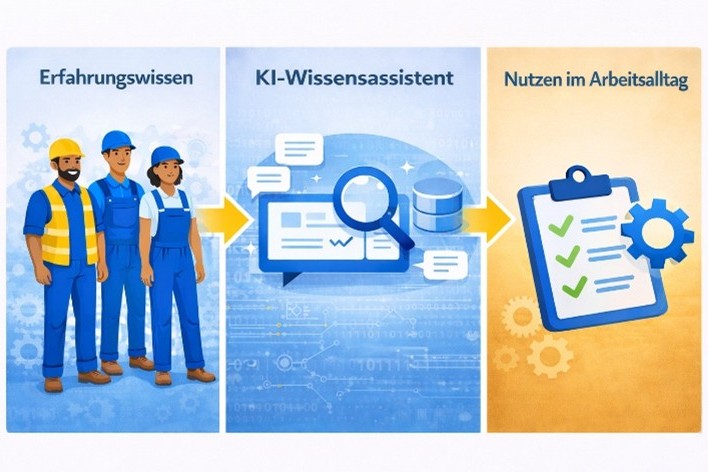 KI sichert Erfahrungswissen in der Produktion
